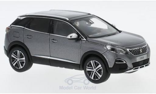 Diecast model cars Peugeot 3008 1/43 Norev GT metallic grey 2016 Peugeot 3008 1/43 Norev GT metallic grey 2016 diecast model cars