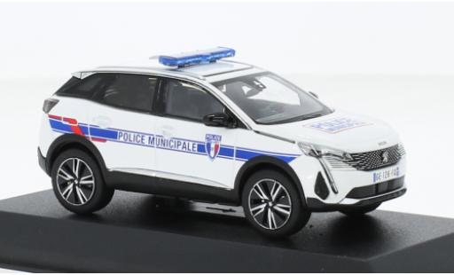 Peugeot 3008 1/43 Norev Police Municipale (F) 2023 1:43 diecast model cars