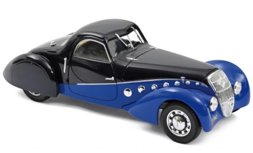 Peugeot 302 1/18 Norev Darl Mat Coupe blue/blue 1937 diecast model cars