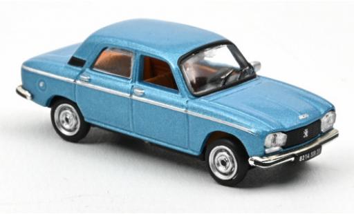 Peugeot 304 1/87 Norev GL metallic blue 1977 ohne Vitrine diecast model cars