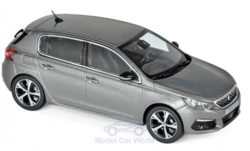 Diecast model cars Peugeot 308 1/43 Norev GT metallic grey 2017 Peugeot 308 1/43 Norev GT metallic grey 2017 diecast model cars