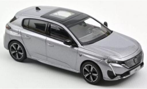 Diecast model cars Peugeot 308 1/43 Norev GT metallic grey 2021 Peugeot 308 1/43 Norev GT metallic grey 2021 diecast model cars
