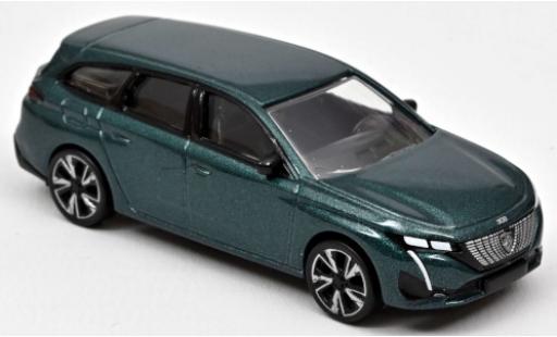 Diecast model cars Peugeot 308 1/64 Norev SW metallic green 2021 Peugeot 308 1/64 Norev SW metallic green 2021 diecast model cars