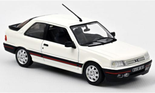Diecast model cars Peugeot 309 1/43 Norev GTi white 1987 Peugeot 309 1/43 Norev GTi white 1987 diecast model cars