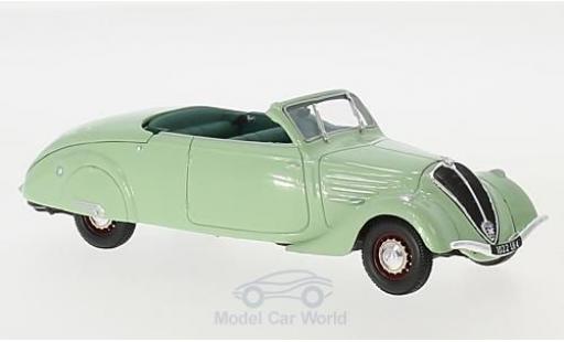Peugeot 402 1/43 Norev Eclipse green 1937 diecast model cars