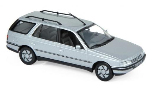 Diecast model cars Peugeot 405 1/43 Norev Break metallic grey 1991 Peugeot 405 1/43 Norev Break metallic grey 1991 diecast model cars