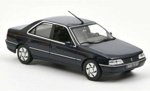 Diecast model cars Peugeot 405 1/43 Norev SRi blue 1991 Peugeot 405 1/43 Norev SRi blue 1991 diecast model cars