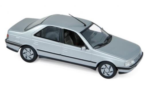 Diecast model cars Peugeot 405 1/43 Norev SRi grey 1991 Peugeot 405 1/43 Norev SRi grey 1991 diecast model cars