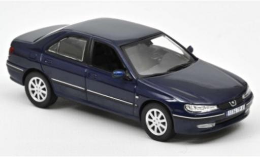 Diecast model cars Peugeot 406 1/43 Norev blue 2003 Peugeot 406 1/43 Norev blue 2003 diecast model cars