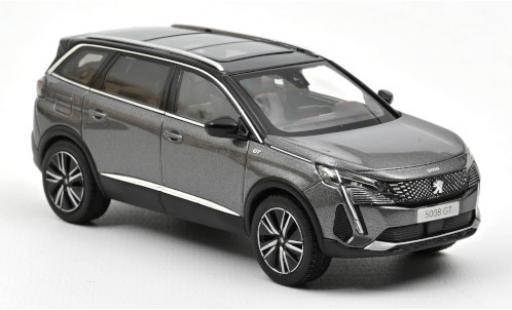 Peugeot 5008 1/43 Norev GT metallic grey 2021 diecast model cars