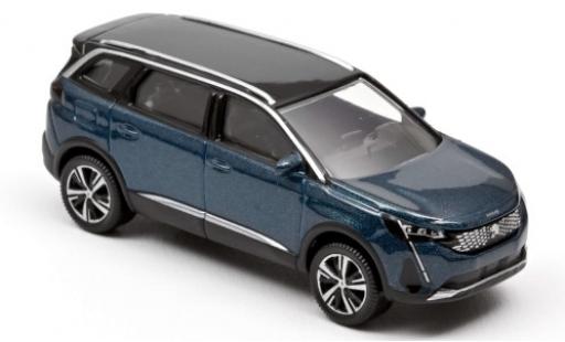 Diecast model cars Peugeot 5008 1/64 Norev metallic blue/black 2020 Peugeot 5008 1/64 Norev metallic blue/black 2020 diecast model cars