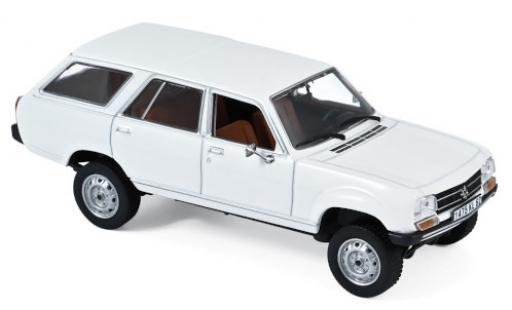 Diecast model cars Peugeot 504 1/43 Norev Break Dangel white 1980 Peugeot 504 1/43 Norev Break Dangel white 1980 diecast model cars