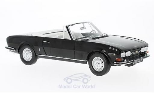 Diecast model cars Peugeot 504 Cabriolet 1/18 Norev Cabriolet black 1971 SoftTop liegt bei Peugeot 504 Cabriolet 1/18 Norev Cabriolet black 1971 SoftTop liegt bei diecast model cars