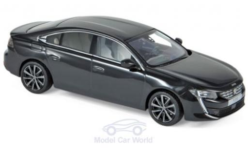 Peugeot 508 1/43 Norev black 2018 diecast model cars