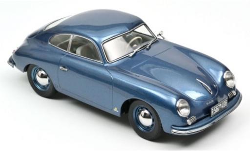 Diecast model cars Porsche 356 1/18 Norev Coupé metallic blue 1952 Porsche 356 1/18 Norev Coupé metallic blue 1952 diecast model cars
