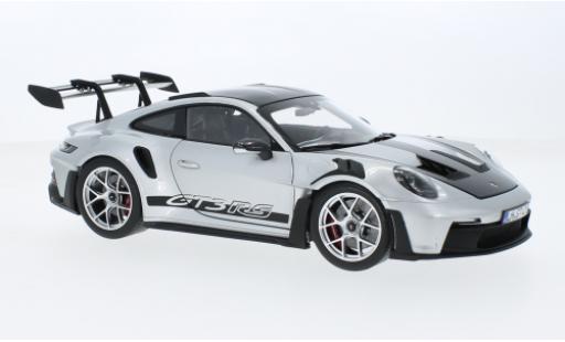 Porsche 992 GT3 R 1/18 Norev 911  S silber 2022 1:18 diecast model cars