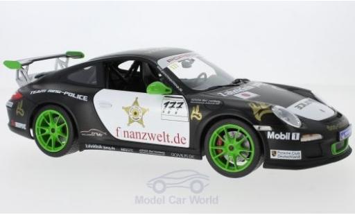 Porsche 997 GT3 RS 1/18 Norev 911 (II) GT3 RS No.177 Flash-Racing Team Ring Police Sports Cup 2011 J.van Ommen/J.E.Slooten diecast model cars