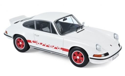 Diecast model cars Porsche 911 1/18 Norev RS touring white/red 1973 Porsche 911 1/18 Norev RS touring white/red 1973 diecast model cars