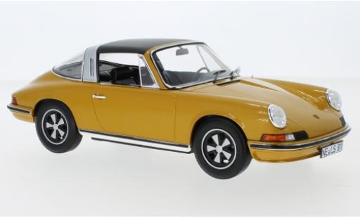 Diecast model cars Porsche 911 1/18 Norev S Targa metallic gold 1973 Targadach détachable Porsche 911 1/18 Norev S Targa metallic gold 1973 Targadach détachable diecast model cars