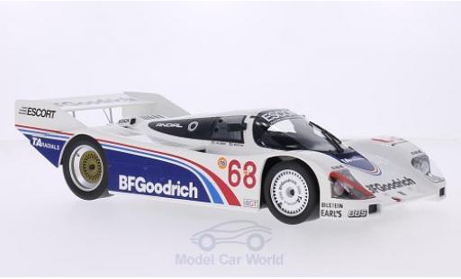 Diecast model cars Porsche 962 1985 1/18 Norev No.68 BF Goodrich IMSA Riverside 1985 P.Halsmer/J.Morton Porsche 962 1985 1/18 Norev No.68 BF Goodrich IMSA Riverside 1985 P.Halsmer/J.Morton diecast model cars