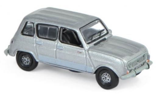 Diecast model cars Renault 4 1/87 Norev GTL metallic grey 1987 Renault 4 1/87 Norev GTL metallic grey 1987 diecast model cars