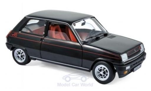 Diecast model cars Renault 5 1/18 Norev Alpine black 1976 Renault 5 1/18 Norev Alpine black 1976 diecast model cars