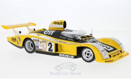 Diecast model cars Alpine A442 1/18 Norev Renault B No.2 24h Le Mans 1978 D.Pironi/J.P.Jaussaud Alpine A442 1/18 Norev Renault B No.2 24h Le Mans 1978 D.Pironi/J.P.Jaussaud diecast model cars
