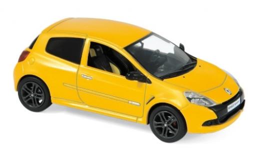 Diecast model cars Renault Clio 1/43 Norev R.S. metallic yellow 2009 Renault Clio 1/43 Norev R.S. metallic yellow 2009 diecast model cars