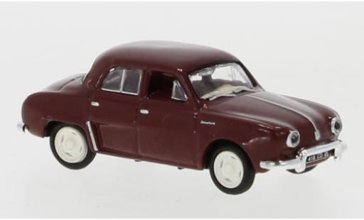 Diecast model cars Renault Dauphine 1/87 Norev red 1956 Renault Dauphine 1/87 Norev red 1956 diecast model cars