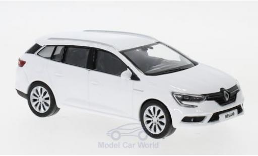 Renault Megane 1/43 Norev Estate white 2016 diecast model cars