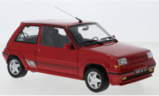 Diecast model cars Renault 5 GT Turbo 1/18 Norev Supercinq GT Turbo red 1989 Renault 5 GT Turbo 1/18 Norev Supercinq GT Turbo red 1989 diecast model cars