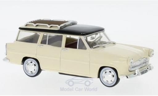 Diecast model cars Simca Vedette 1/43 Norev Marly beige/black 1957 Simca Vedette 1/43 Norev Marly beige/black 1957 diecast model cars