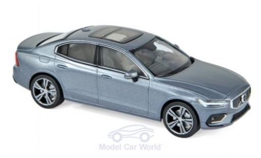 Volvo S60 1/43 Norev metallic grey 2018 diecast model cars