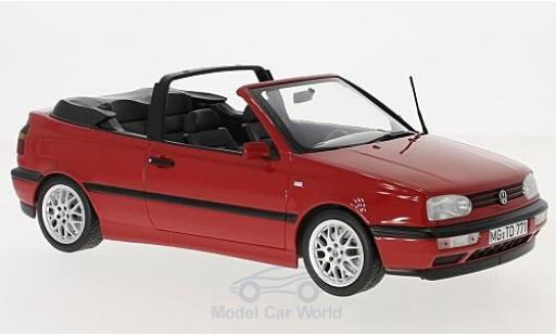Volkswagen Golf V 1/18 Norev III Cabriolet red 1995 diecast model cars