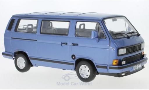 Volkswagen T3 B 1/18 Norev Multivan Bluestar metallic blue 1990 diecast model cars