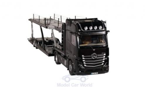 Diecast model cars Mercedes Actros 1/18 NZG GigaSpace 4X2 FH25 black/grey Autotransporter Mercedes Actros 1/18 NZG GigaSpace 4X2 FH25 black/grey Autotransporter diecast model cars