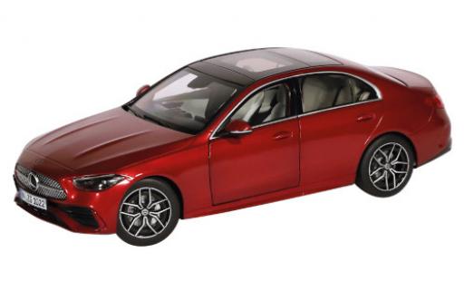 Diecast model cars Mercedes Classe C 1/18 NZG metallic red 2021 Mercedes Classe C 1/18 NZG metallic red 2021 diecast model cars
