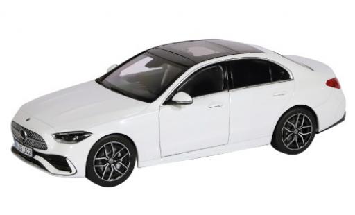 Diecast model cars Mercedes Classe C 1/18 NZG white 2021 Mercedes Classe C 1/18 NZG white 2021 diecast model cars