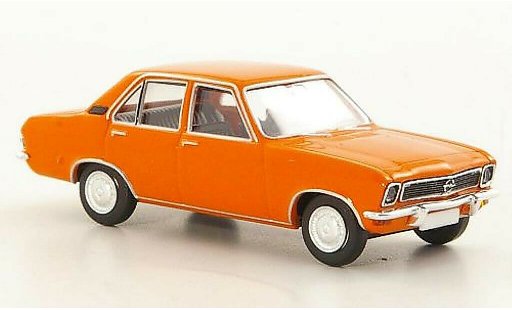 Opel Ascona A Base 1/87 Brekina orange 4-Turer diecast model cars