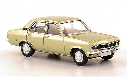Opel Ascona A Base 1/87 Brekina grey-green 1970 diecast model cars