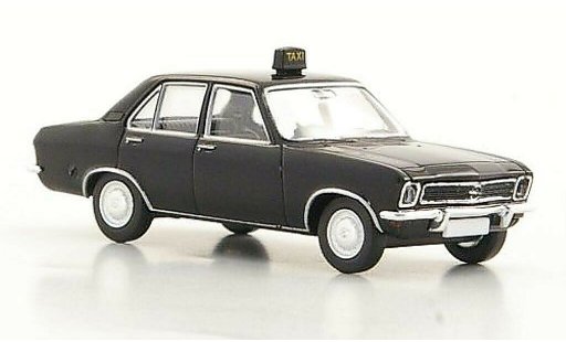 Opel Ascona A Taxi 1/87 Brekina black 4-Turer diecast model cars