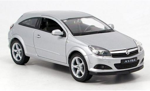 Diecast model cars Opel Astra 1/24 Welly GTC silber 1:24 Opel Astra 1/24 Welly GTC silber 1:24 diecast model cars
