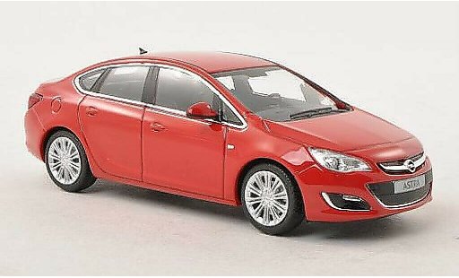 Opel Astra Limousine 1/43 Minichamps J red 2012 diecast model cars