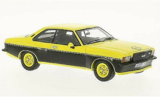 Opel Commodore B 1/43 Neo GS/E Steinmetz yellow/black diecast model cars