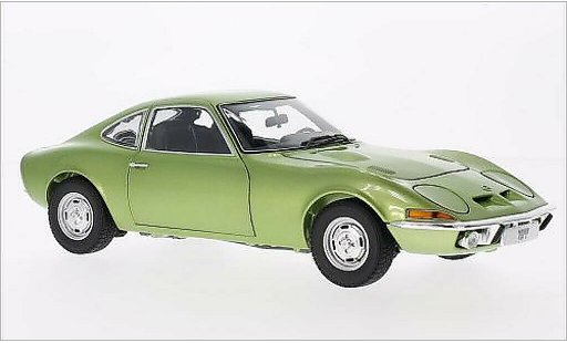 Opel GT Base 1/18 Minichamps metallic green 1969 diecast model cars