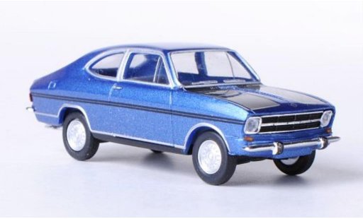 Opel Kadett B B 1/87 Herpa Coupe Rally blue/black diecast model cars