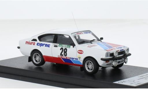 Opel Kadett 1/43 Trofeu C GT/E #28 1:43 diecast model cars
