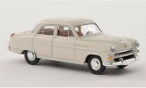 Opel Kapitan 1954 1/87 Brekina white diecast model cars