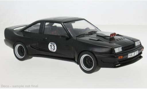 Diecast model cars Opel Manta B Mattig schwarz 1991 1/18 MCG