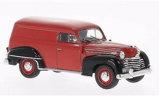 Opel Olympia Base 1/43 WhiteBox Van red/black 1950 diecast model cars